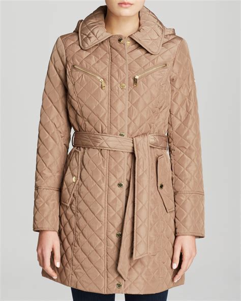 michael kors belted coat